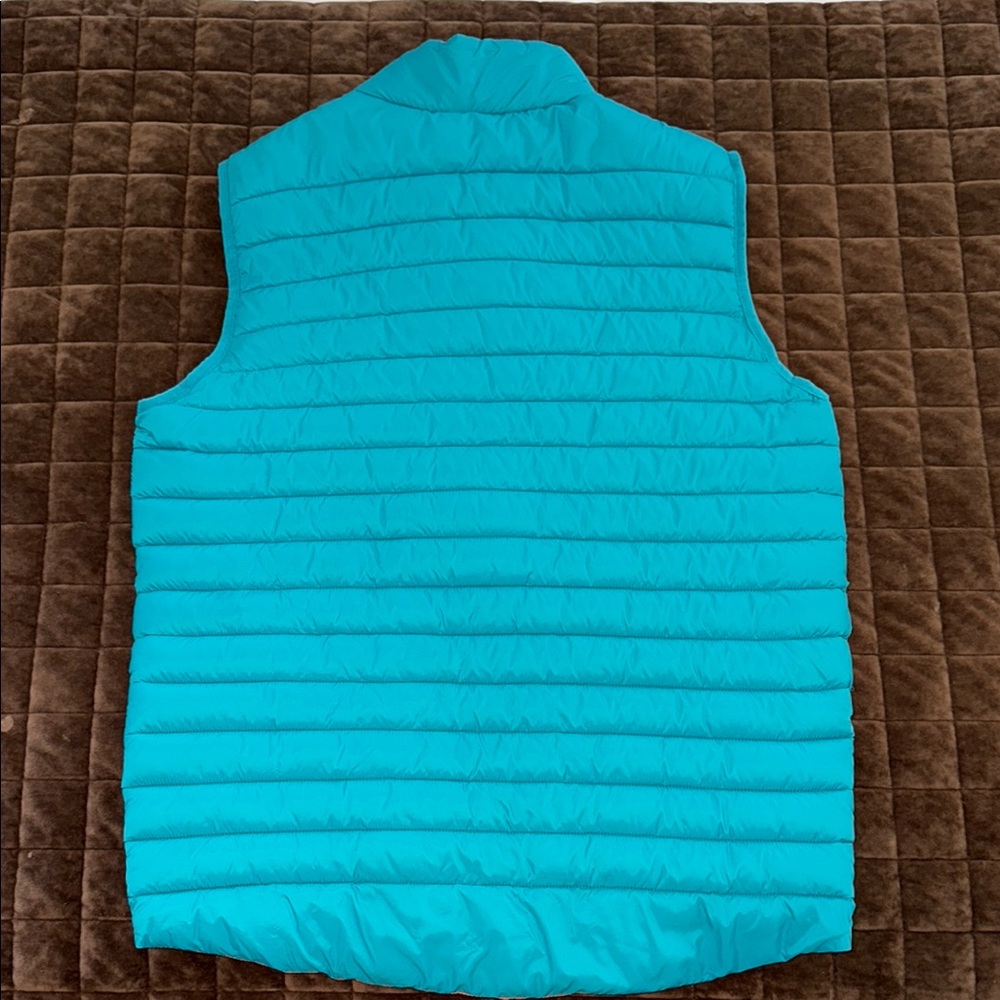Miami Dolphins Teal and Orange Puffer Vest - Picture 2 of 7